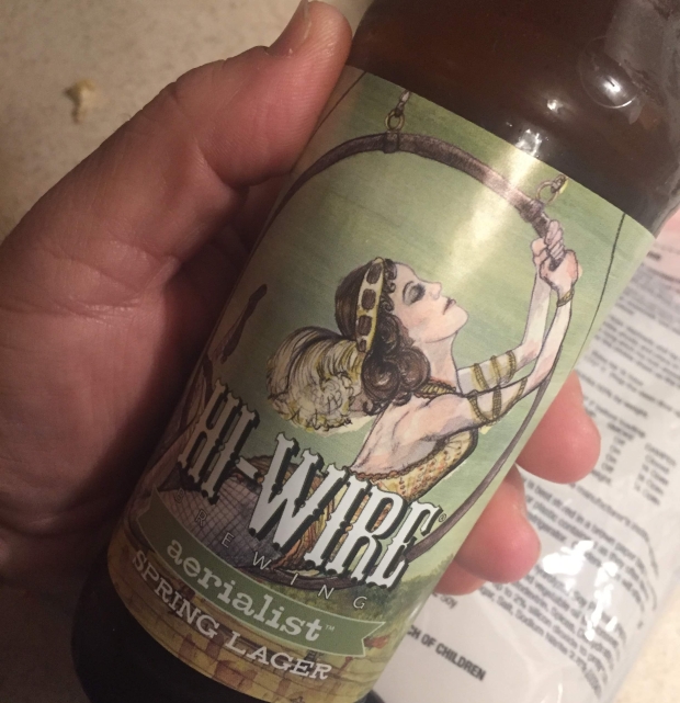 Hi-Wire beer spring lager Asheville